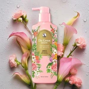 닥터그루트 생화에디션 탈모케어 샴푸 (로즈향), 330ml
