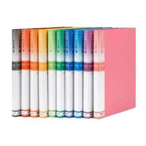 파스텔 문서 A4 클리어화일 파일 5개/링화일/도큐멘트/파일철/화일/투명/클리어/서류/케이스/L홀더/엘파일