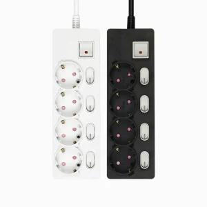 아이정 국산 멀티탭 4구 메인 개별 절전