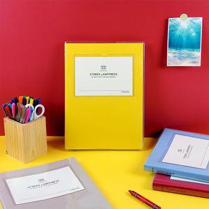 20매 PVC커버 A4접착식앨범