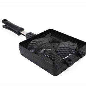 [기타]고품질 2구 붕어빵틀 붕어빵만들기 양면팬 간식만들기 붕어빵 주방 부엌 간식용 (WFHUK9Z)