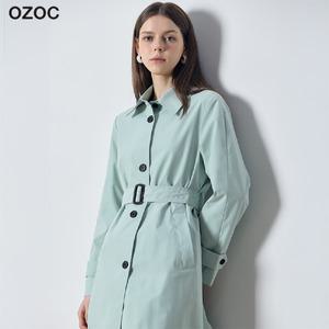 [오조크(OZOC)] 페어즈 싱글 오버핏 맥코트 (택가격: 138000원)