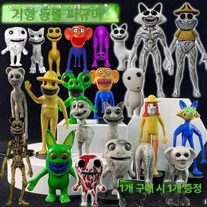 차니글로벌 SCP재단 굿즈 카툰캣 20CM 피규어