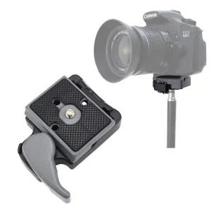 카메라 삼각대 퀵슈 플레이트 브래킷 안정기 모노포드