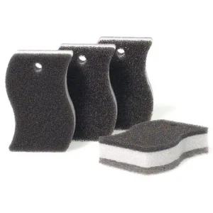 애터미 무흠집 수세미 4개 항균 식기 스크레치 방지 3중 구조