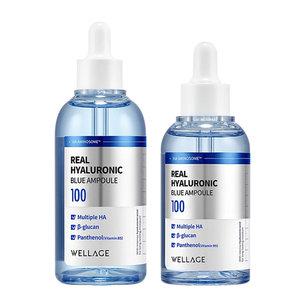 웰라쥬 리얼 히알루로닉 블루 앰플 100ml + 60ml