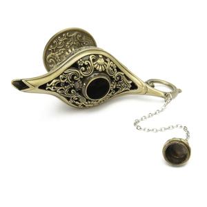 알라딘 요술 램프 금속 장식 소품 레트로 카페 상점 인테리어 클래식 빈티지 스타일 장식품