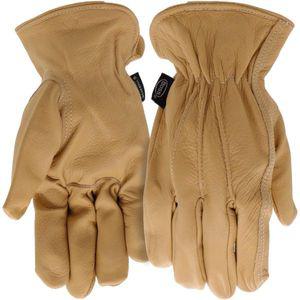 안전 장갑 보호 산업 보스 여성용 아쿠아아머 풀그레인 카우하이드 가죽 작업