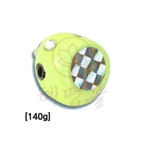 [혜명몰] 유동식 타이라바 헤드 140G 야광 2개입