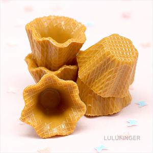 [룰루핑거] 미니어쳐 아이스크림 콘 3x2cm (5개입) 2L-01-207