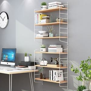 벽 걸이 원목 철재 수납 앵글 선반 책 장 메탈 책꽂이