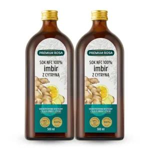 프리미엄로사 생강 레몬 원액 100  건강즙 500ml 2병