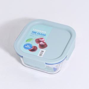 락앤락 더클리어 밀폐용기 500ml 정사각 내열유리 반찬용기 냉동밥 전자렌지