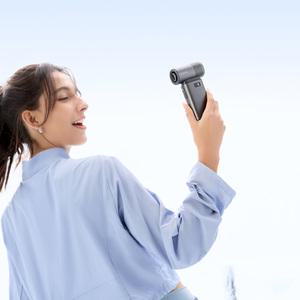 지수라이프 무선 손 선풍기 캠핑 나들이 초경량 휴대용 손풍기 팬 ULTRA2 그레이