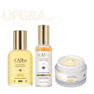 3종세트 달바 비타 3종 세트 미스트 8퍼센트+로션+크림(단지형)