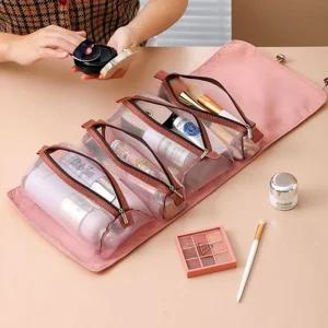여행용 화장품 파우치 탈부착가능 메이크업 세면도구/가방/여행/수영장/투명/방수/백/수영복/세면/멀티
