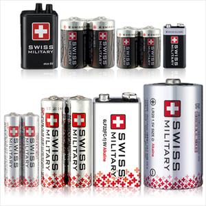 스위스밀리터리 AA AAA C형 D형 9v 23A 12V 건전지