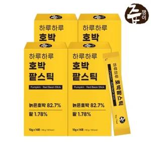 하루하루 호박팥스틱 4박스 총56포