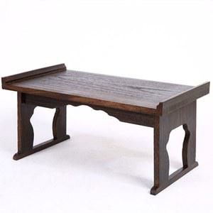 원목 반상 다과상 개다리소반 전통찻상 커피용 좌상 80X38X44CM커피테이블 호족반