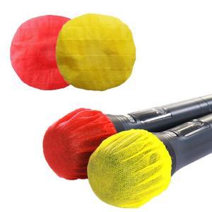 [BZ6K1J39_56]마이크커버 덮개 노랑 일회용 2개입 50Set