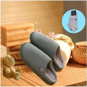 여성 민트 털실내화 겨울털슬리퍼 거실화 소음방지/방한화/소음/방지/슬리퍼/층간/털실/내빈슬리퍼