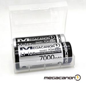 메가캐논 26650 전지케이스 2개용 MEGACANON Battery Storage Box