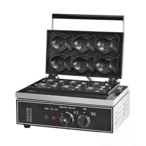 붕어빵기계 상업용 6구 조리기 전기식 양면 항온가열 온도 시간 조절 테프론 불소코팅