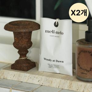 멜리멜로 사쉐 옷장 방향제 아이보리 우디앳던향 X2개