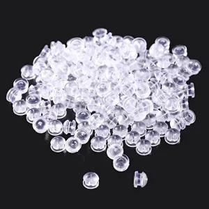 [셀러허브 1]햄버거 실리콘 귀걸이 클러치 5mm 200개(1팩)