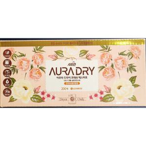 엘지 샤프란 아우라 드라이 프레쉬 엑스퍼트 프레쉬 플로럴 200매/섬유유연시트/샤프란섬유유연시트/옷냄새제거/옷냄새꽃향