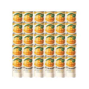 웅진 자연은 망고캔 180ml 30개입 1박스 캔음료 과즙음료