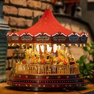 회전목마 오르골 크리스마스 크리스탈 life 절친 클래식 촛불 남녀 도자기 루돌프 산타