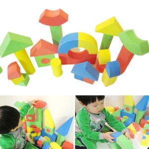 어린이집 성만들기 스펀지블럭 중형 50p 유치원 아기