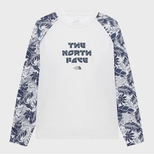 남성 서피 프린트 긴팔 래쉬가드 NT7TR03A_MDN