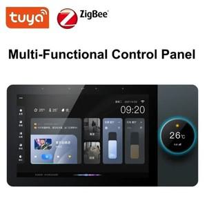 투야 스마트봇Tuya 6-10 인치 손잡이 스마트 홈 시스템 무선 중앙 제어 화면 음성 지능형 스위치 zigbee 게