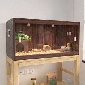 우드 도마뱀 사육장 렉사 레오파드게코 햄스터 파충류