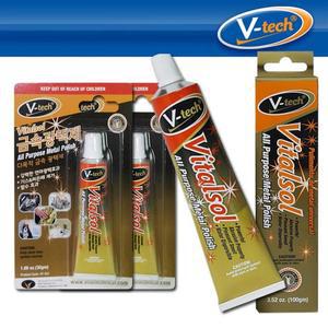 [S372807]V텍 금속광택제 연마광택 스틸왁스