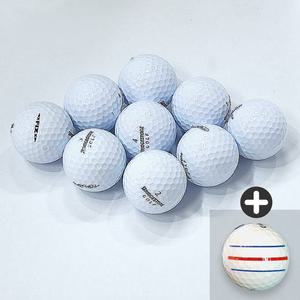 브리지스톤 로스트볼 A+ 2피스 삼선퍼터라인 화이트 20알