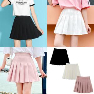 아동스커트 학예회 밴딩치마 어린이 여아 주름 플리츠스커트