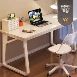 튼튼한 1인용 학생 독서실 원목 책상 컴퓨터 공부 테이블 800