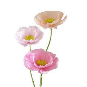 자이언트 페이퍼 플라워 DIY 재료 실크플라워 개와 종이 팝업스토어