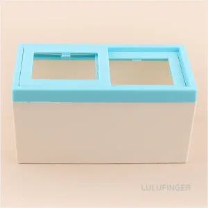 [룰루핑거] 미니어쳐 아이스크림 냉동고 하늘 11.7x6x6cm 1ZT