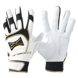 비엠씨 2023 천연양피 배팅장갑 BPR-221 화이트골드블랙