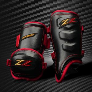 스톰 프리미엄 지투 암가드 풋가드 세트 블랙/레드