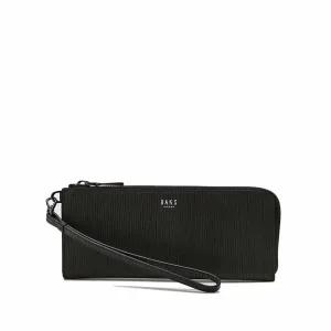 닥스핸드백 DBWA5F161 블랙 패턴 소가죽 지퍼장지갑