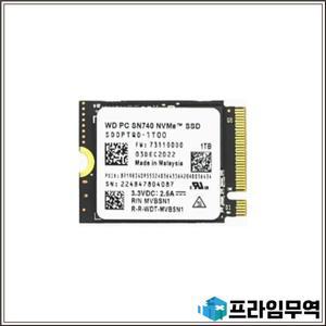 WD 2230 NVMe PCIe Gen 4x4 SSD 마이크로소프트 서피스 프로 X 노트북 3 스팀 데크용 2TB M.2