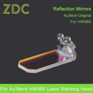 ZDC Au3tech HW980 휴대용 레이저 용접 청소 헤드 기존 반사 렌즈 거울
