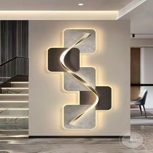 복도 LED 조명액자 현관그림 대형 벽장식 인테리어 효과적 사용