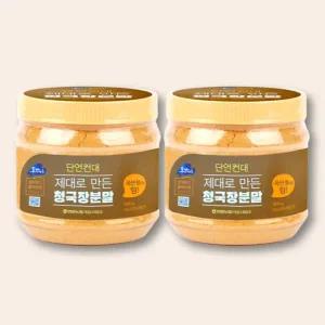 영월농협 동강마루 청국장 분말 500g x 2개 / 국산콩 건강 발효분말