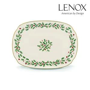 [레녹스](센텀시티점)홀리데이 오블롱 플레터 15인치 1P